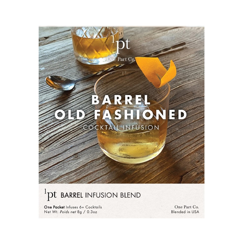 Barrel Old Fashioned Cocktail Infusion Drink Packet