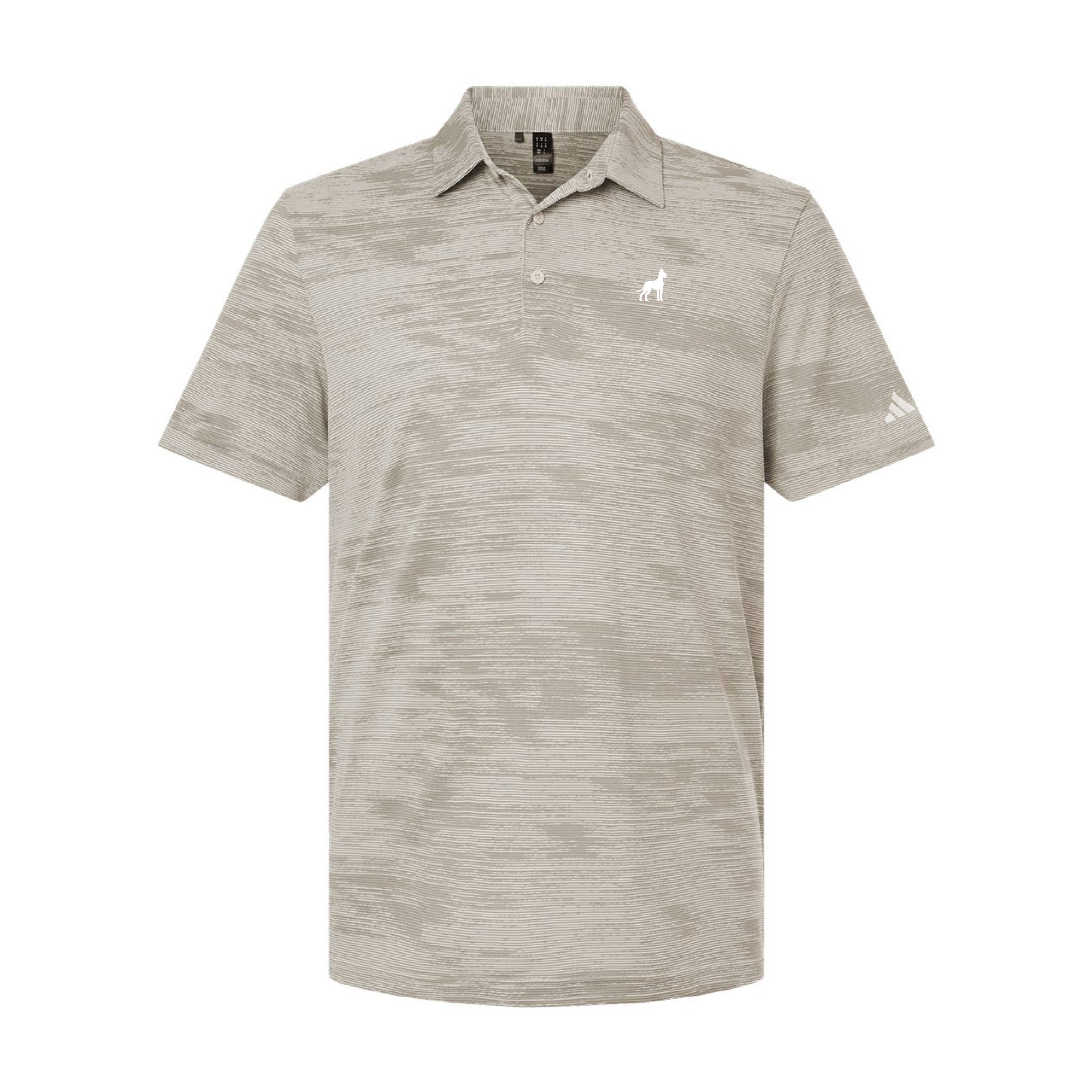 Adidas Men's Ultimate365 Textured Stripe Polo