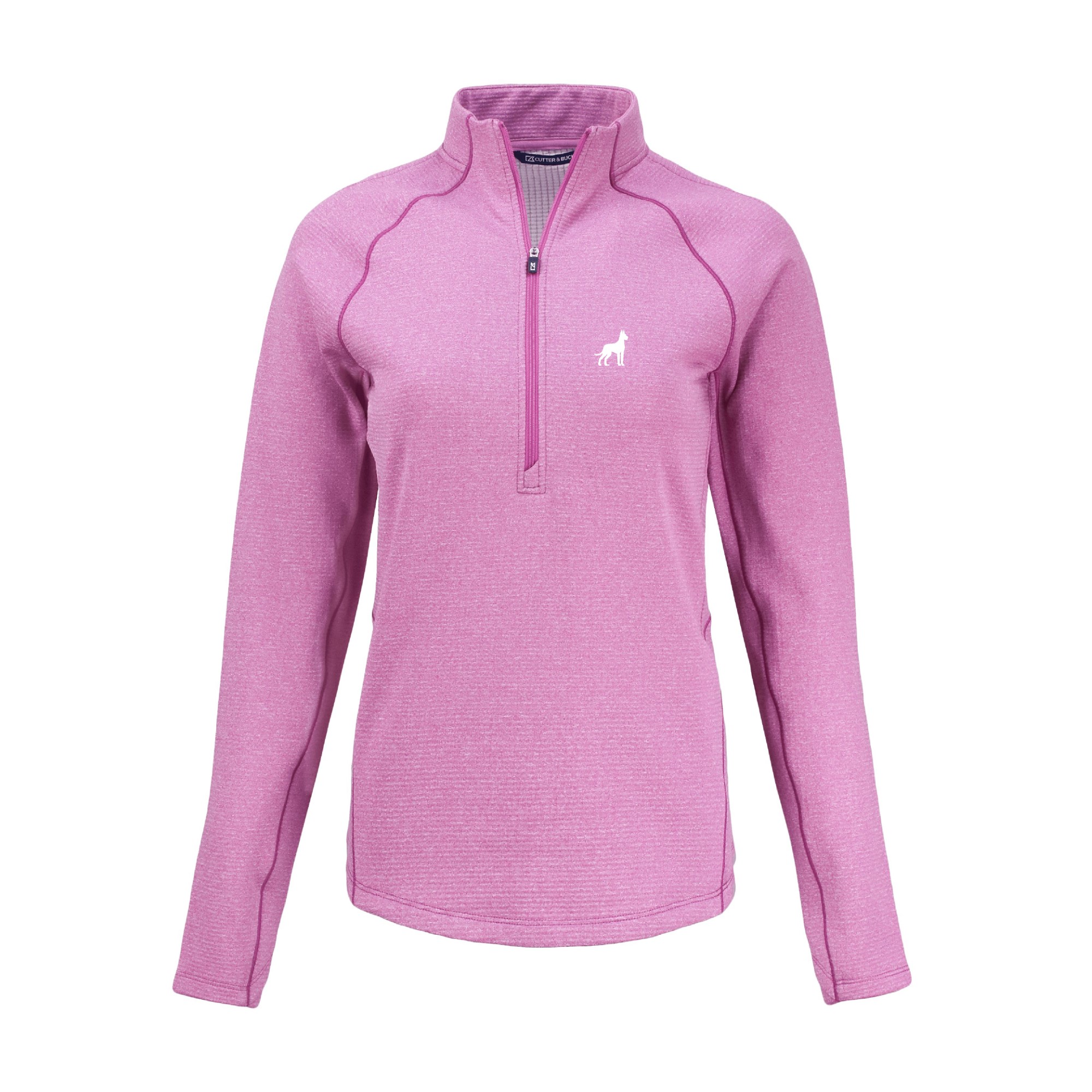 Cutter & Buck Peshastin Eco Fleece Recycled Womens Half Zip Pullover