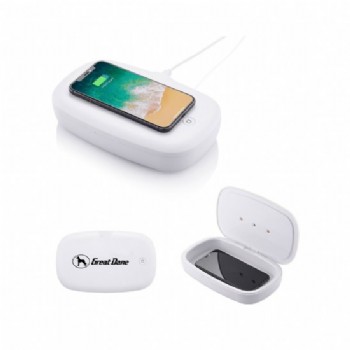 UV Phone Sanitizer With Wireless Charger
